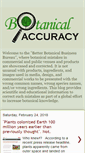 Mobile Screenshot of botanicalaccuracy.com